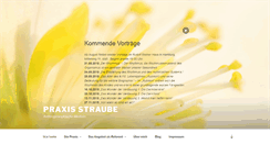 Desktop Screenshot of praxis-straube.net